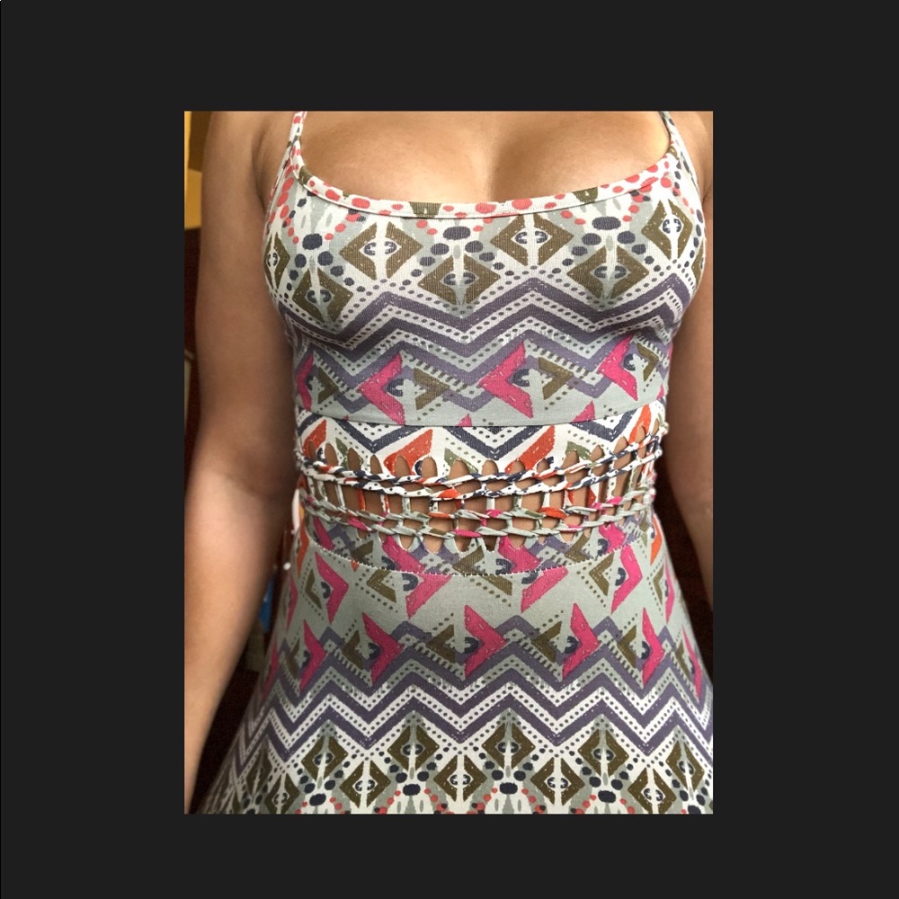 Multicolored dress